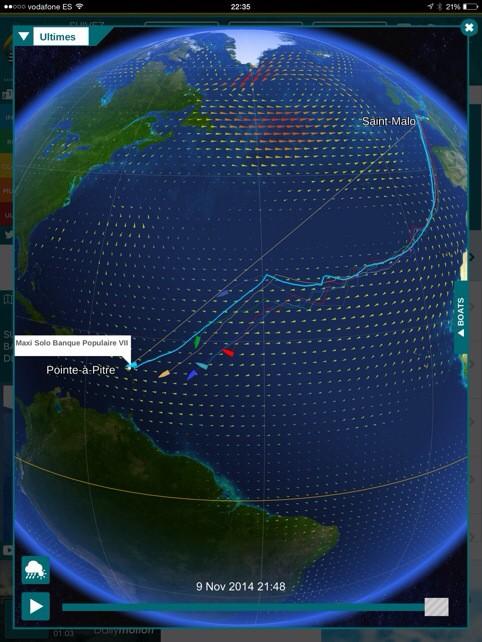 davidkenefick's tweet photo. Not only across the Atlantic in 7 days but out the Chanel turn left down South   as for Canaries and then across http://t.co/ga3u3nfiPU