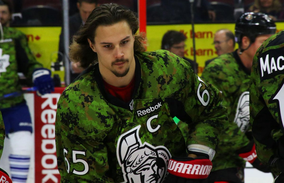 ottawa senators military jersey