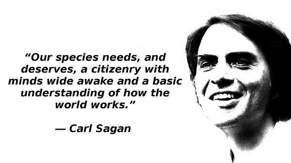 Happy birthday Carl Sagan. 