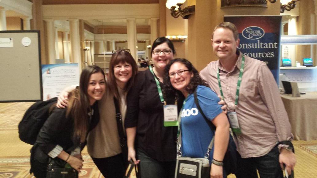 JaimeRein's tweet photo. Oh Canada! Canadians have arrived @ #solution14. @kaseybayne @BrookeAguanno @szandbergen @MarnieStretch http://t.co/qQV47veoy1