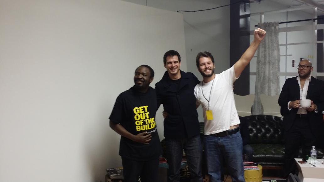 EqualSpaceCo's tweet photo. Our winning team! Parkhere!! #leannewark #LSM http://t.co/48pDuoDX0Q