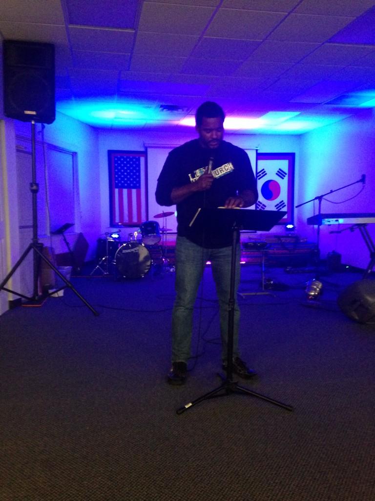 IMPACTWCC's tweet photo. "God isn't looking for history teachers; He's looking for history makers." - Pastor Malik http://t.co/1RtWeVlyHL