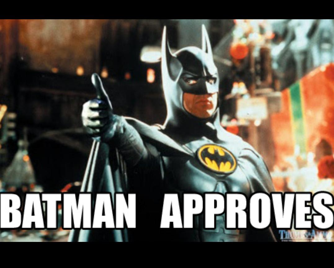 SuperLegalShow's tweet photo. "@macasaurus_rex: @SuperLegalShow Voted! I wanted Batman to be proud of me..." http://t.co/x7JPIe3t9i