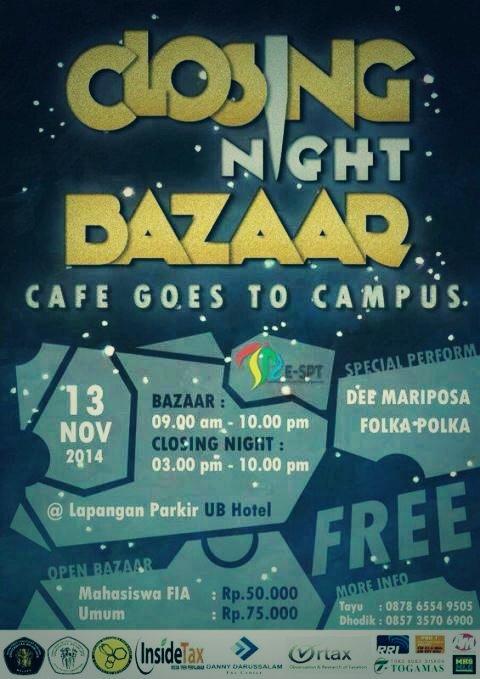 13 november di lapangan parkir hotel UB with Dee Mariposa &amp; <a href="/folkapolka_/">Folkapolka</a>