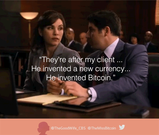 TheMissBitcoin's tweet photo. #Bitcoin Goes #Hollywood #TheGoodWife #MissBitcon #trending #TV #PeopleKeepTalking #PrimeTime http://t.co/n5plF4Z2At http://t.co/QAEnyLCqu6