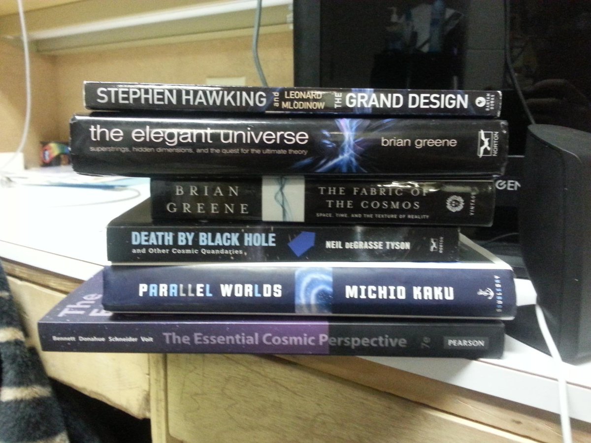 PaulEdwards90's tweet photo. Some of the books that I have for my paper on interstellar space travel
#therewillbecats http://t.co/kajvhm4l3j