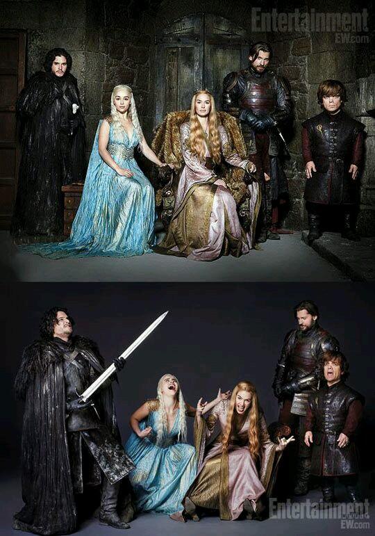 ThronesFanArt's tweet photo. Que personajes! #GameOfThrones http://t.co/QsjcuCCnrM