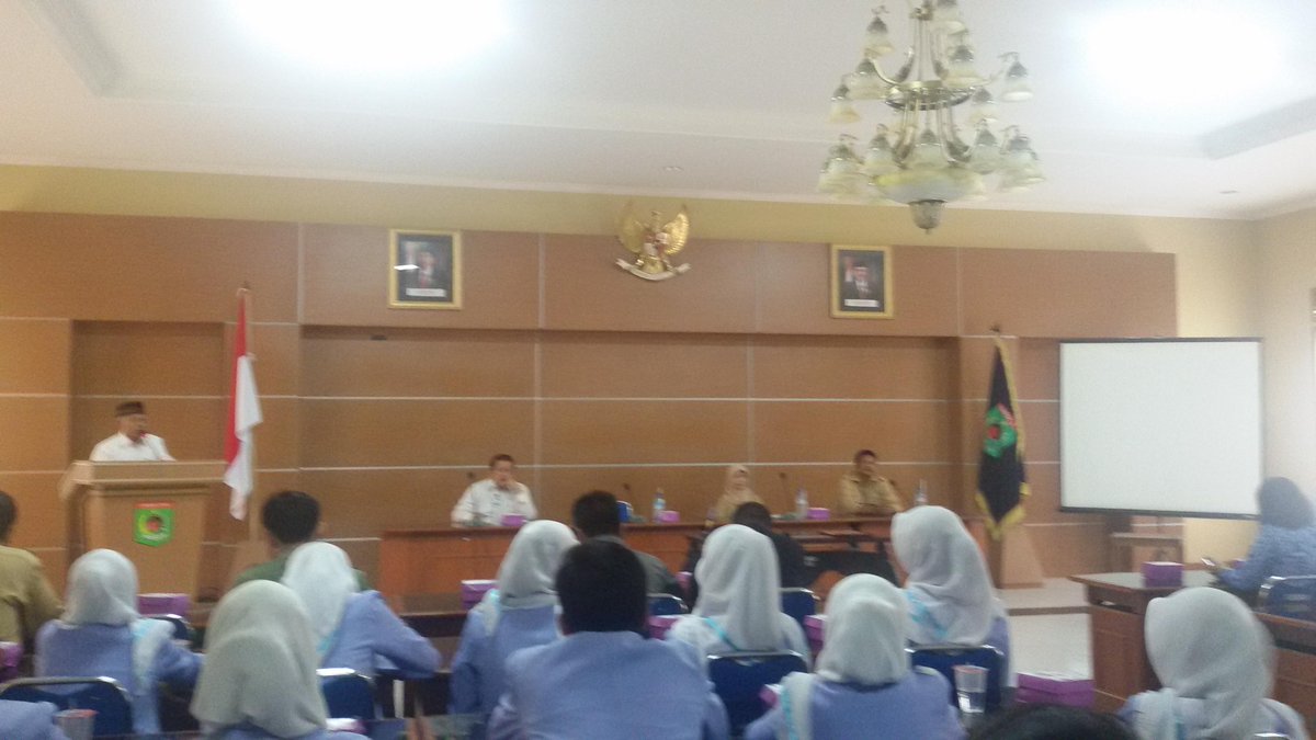 Penerimaan Mahasiswa Jurusan Gizi 'Pencatatan Data Awal' di Kantor Gubernur Kab. Lombok Utara