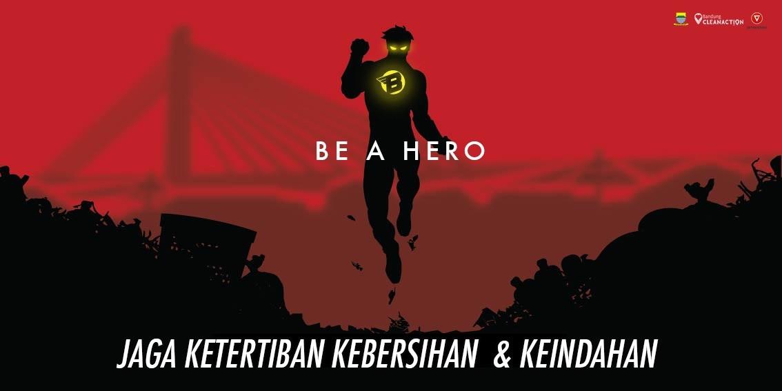 cleanactionid's tweet photo. Kita semua adalah Pahlawan ketika kita jaga ketertiban, kebersihan &amp; keindahan. @aheryawan @ridwankamil @dedeyusuf_1 http://t.co/SaL9fUfQbS