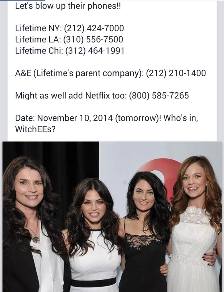 tbailey154's tweet photo. #bringbackourwitches #WOEE #RenewWitchesOfEastEnd http://t.co/lAQ4xp3IHh