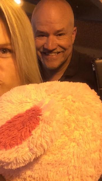 comeAgainJENNN's tweet photo. Late birthday shoutout to the twitter famous man I get to live with. I love you daddy! #billsolutions http://t.co/u4hgn87HX9