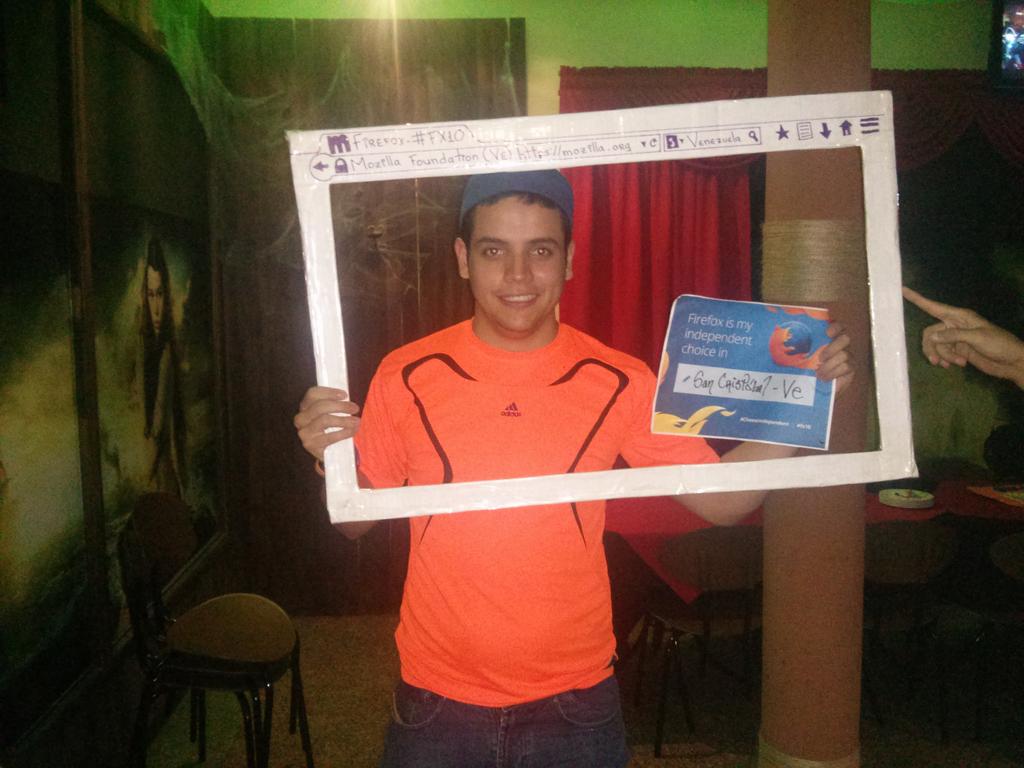 joserafael199's tweet image. San Cristobal- Venezuela #ChooseIndependent #fx10 @firefox @FSAunet #firefoxstudents