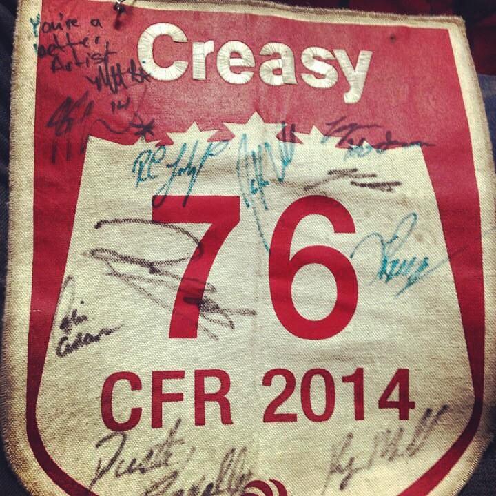 #CFR41 is in the books and #TeamJustin was well represented! <a href="/CortScheer/">Cort Scheer</a> <a href="/samkelts/">Sam</a> <a href="/butterfieldluke/">Luke Butterfield</a> <a href="/LukeCreasy/">Luke Creasy</a>