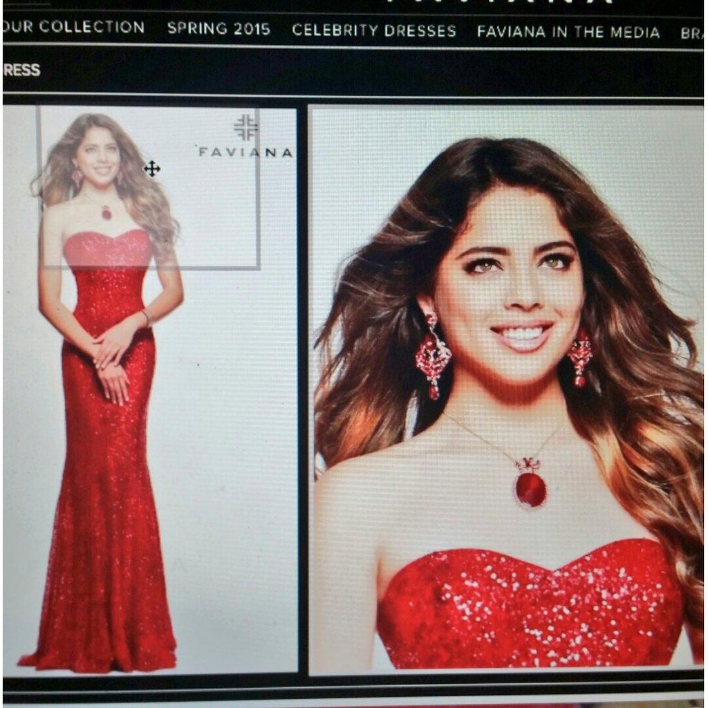 AvellaCamila's tweet image. Smile Please 😆😃😁😊 I&apos;m feeling like a Queen 👑 #FavianaDresses #RedIsMyColor @FavianaNY