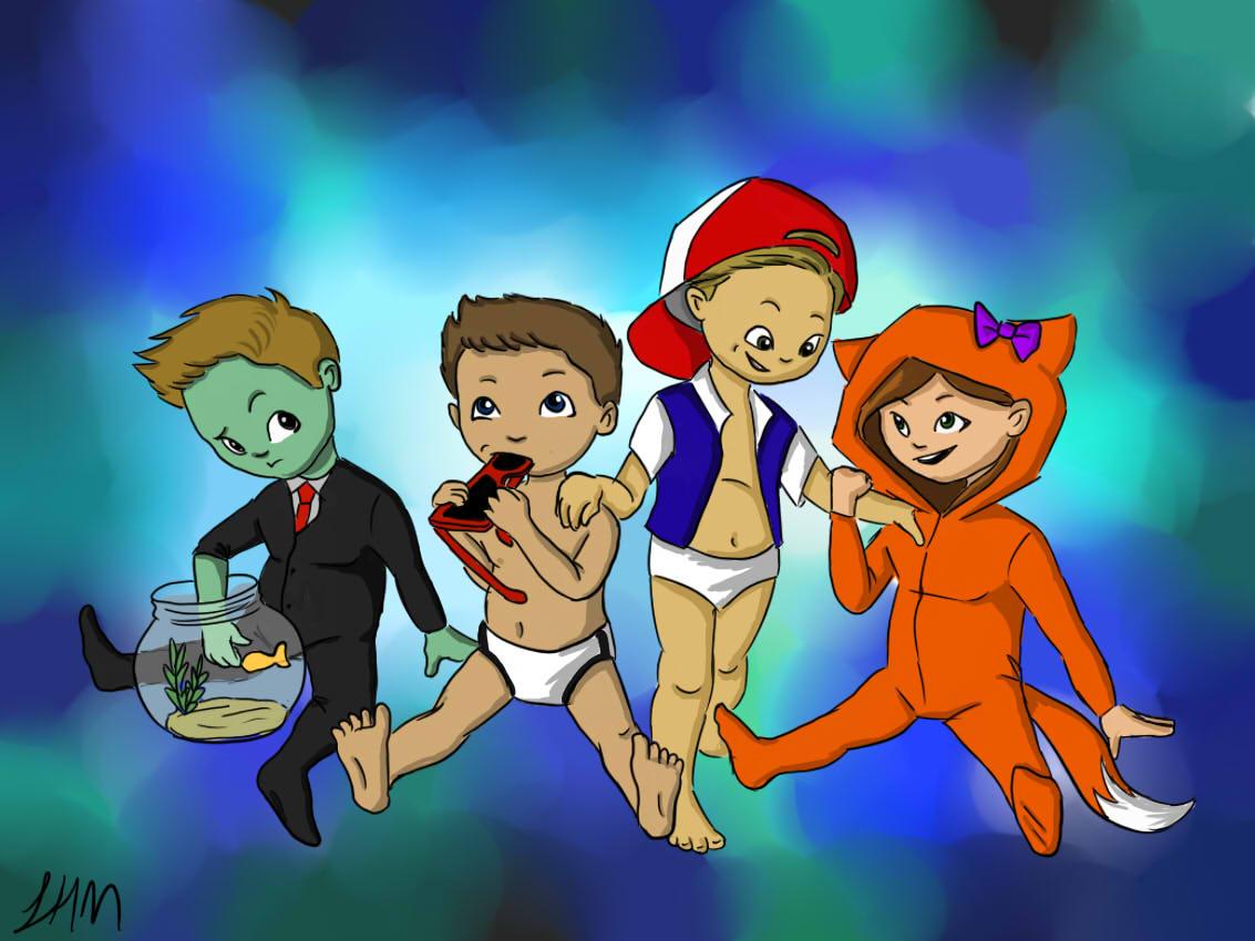 KiwiDrawer's tweet photo. #MianiteFanArt @ProSyndicate @CaptainSparklez @IIJERiiCHOII @OMGitsfirefoxx I don't know anymore o-o http://t.co/W7MRB3dDHn