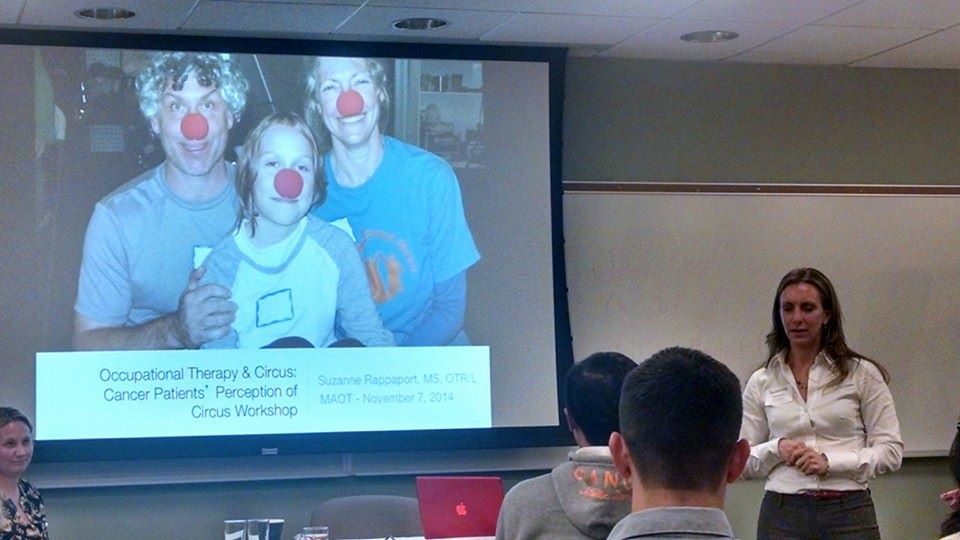 Circus4Survivrs's tweet photo. Presenting research on circus and OT at MAOT! #maot #circusot @Circus4Survivrs http://t.co/hTEwTpNjkn