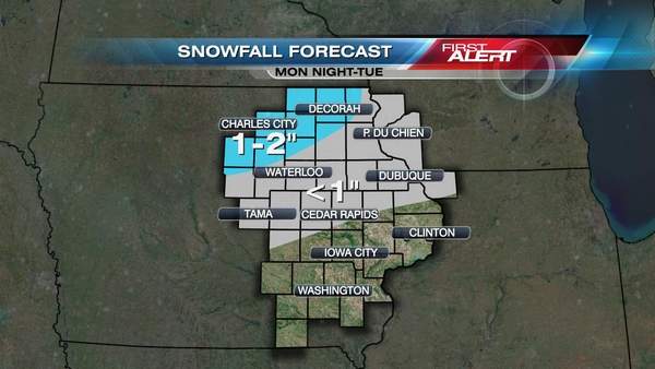 Iowa's first snow of the year will fall Mon PM into Tues AM, but shouldn't amount to much
kcrg.com/subject/news/f…