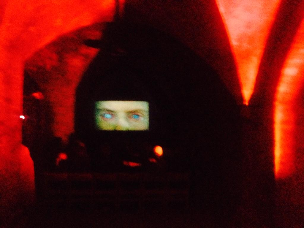 Alt_London's tweet photo. Had a cool night screening spooky film in the crypt Friday, fun times #dontlooknow http://t.co/VNQOgXt6DE