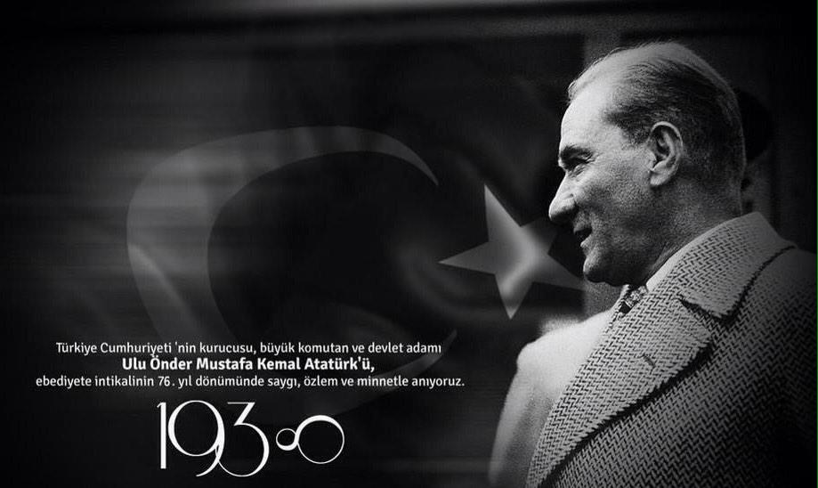 76 yıl oldu. Saygı ve özlemle anıyoruz...