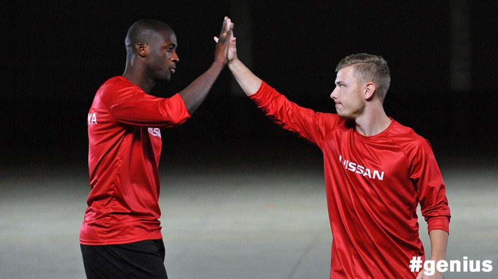YayaToure's tweet photo. Brilliant time hanging with Max Meyer on a video shoot a few weeks ago. Welcome to #TeamNissan http://t.co/VHnceS47o6