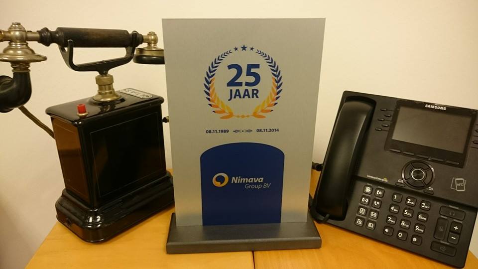 Deze week bestaat Nimava 25 jaar en daar kunnen we trots op zijn!!