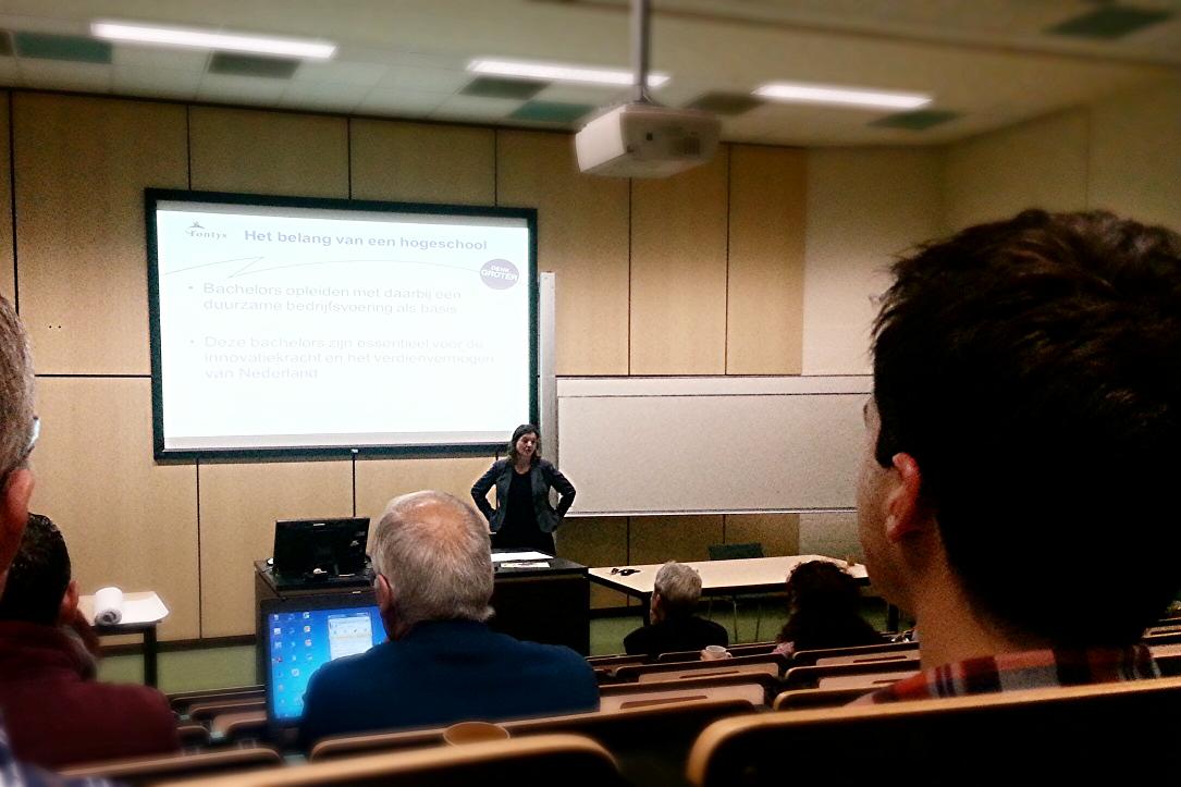 Goed begin van de dag, studieochtend TNW! Waar zijn we in 2020?! #FontysTNW