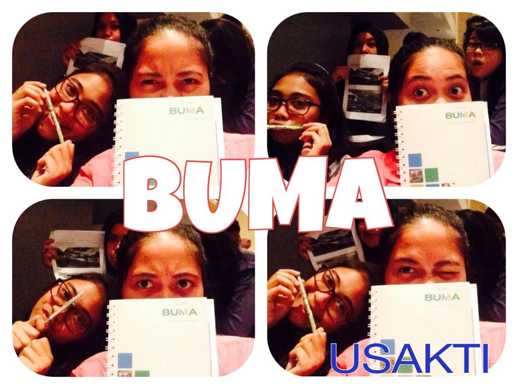 Intancllaudia's tweet photo. @bumacareer BUMA Bisa, Harus Bisa, Pasti Bisa! Asikkkk sih:p #LetWeTakeASelfie #BUMA http://t.co/7u4mVS6yqm