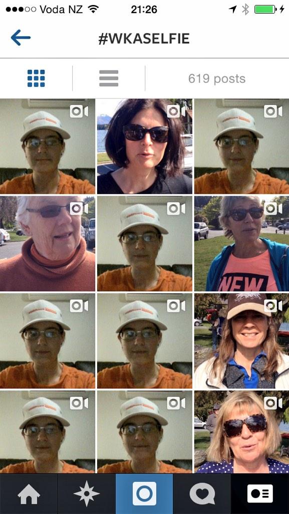 Yay‼️ look at #GigatownWanaka go for selfie gold 😄 we're now up to 619 🎥