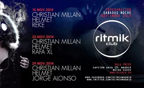 Buenos días aquí tenemos la programación de noviembre no te lo puedes perder... +info y listas David 617220311
