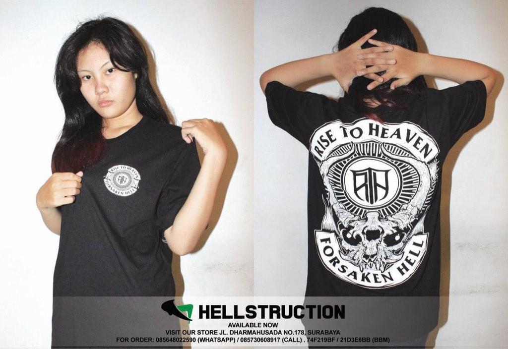 Hellstruction's tweet image. @Risetoheaven696 @DOOMMerch discount 25% idr 90.000. Available at our store :)