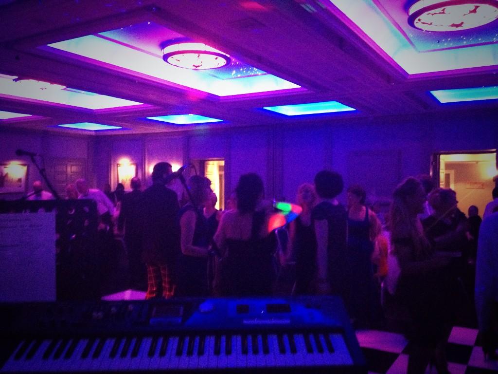 CapacityLeeds's tweet photo. The scene of Saturday night's gig at the School Partnership Trust annual ball #SPT http://t.co/iAO9gFp738