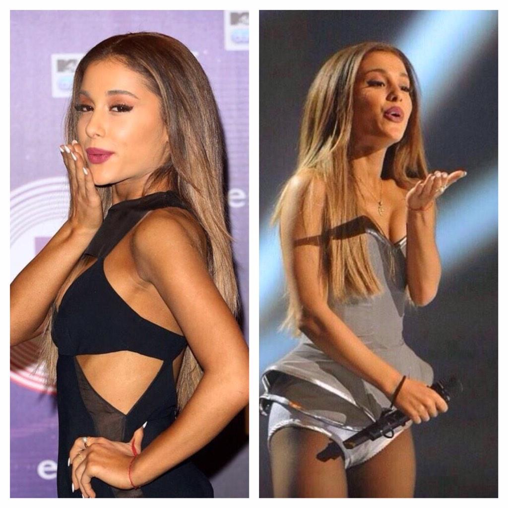 MissieVie's tweet photo. @ArianaGrande today's reminder that I love you just for you. I love it when you leave your hair down http://t.co/57Hsj69eZV