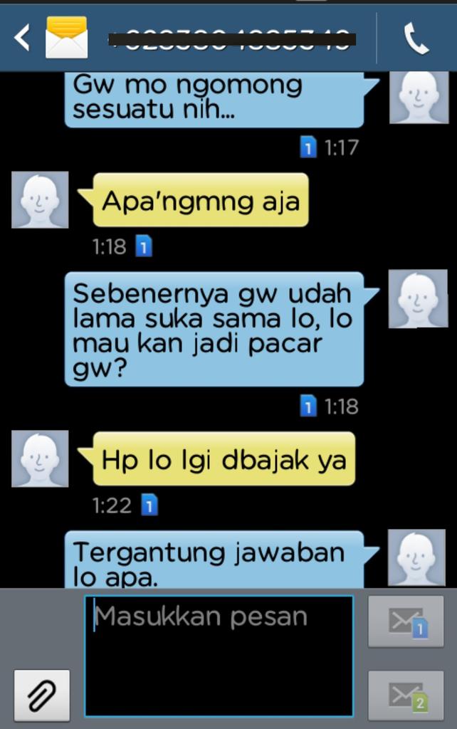 kociber's tweet photo. Semena mena banget ya jawabnya. -_- #PictPath http://t.co/amLlWDhgQU