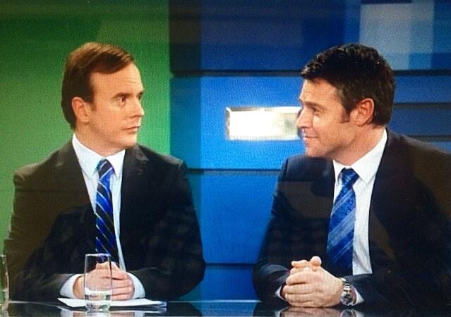 So great to join my treasured mate and LOYAL deputy Trevor Bailey on the 'Victoria Votes' election panel tonight.