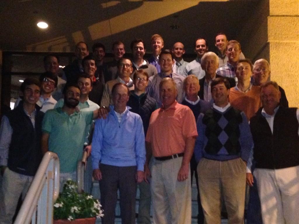 FurmanGolf's tweet photo. Thank you to all of the alumni who participated in our inaugural @FurmanGolf alumni golf trip! #FUgolf http://t.co/X6uaLKqEeF