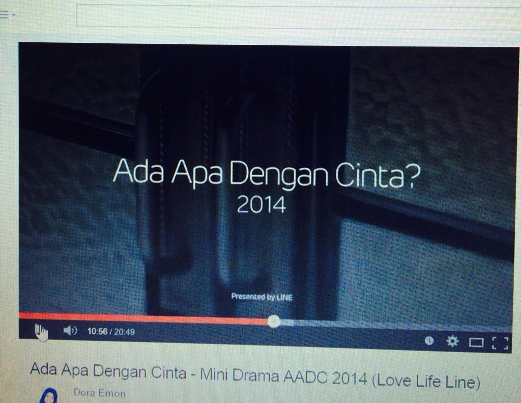 Adalah cinta yang mengubah jalannya waktu. karena cinta, waktu terbagi dua . Denganmu dan rindu untuk membalik masa