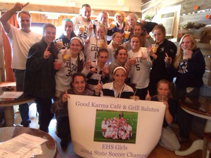 Huge s/o to good karma for the smoothies!!! Thank you!