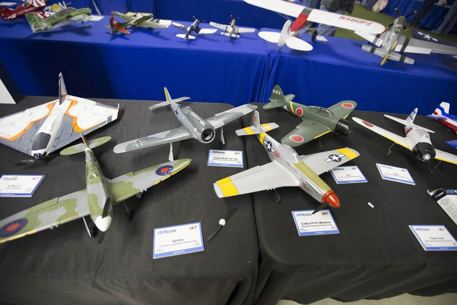 FlyZoneRCPlanes's tweet photo. Aircore was on display at the Horizon Indoor this past weekend! Photos are from Jim Graham via @RCGroups! http://t.co/9L6oM32twS