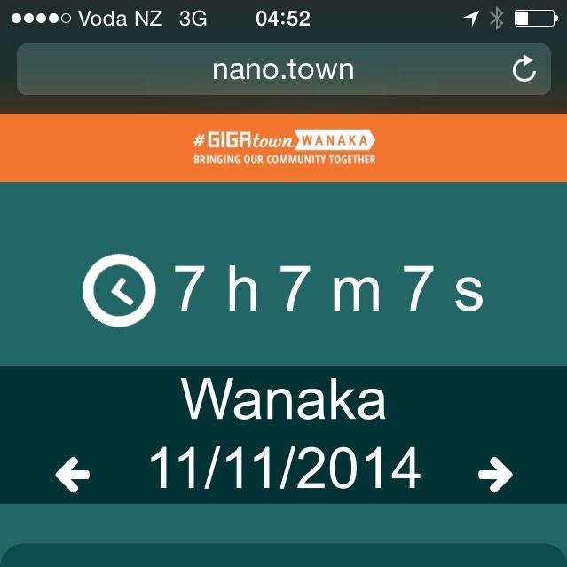 nikheath's tweet photo. 777 to go on 11/11 for #GigatownWanaka to win #UFB443 http://t.co/fd0NmXU4P8
