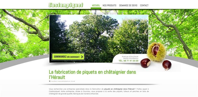 proximedia_fr's tweet image. 1jour, 1site #Webformance: Commandez vos piquets sur mesure en bois de châtaignier !

buff.ly/1svHtr6