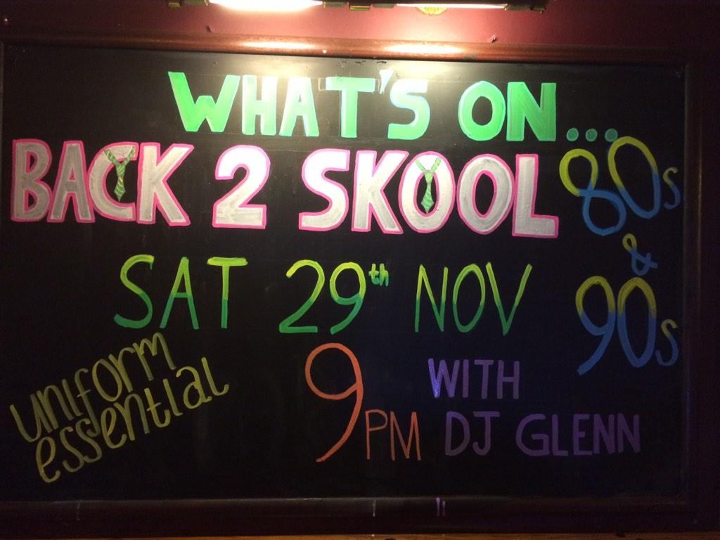 TheMossValePub's tweet photo. Any 80s &amp;90s kids out there? #Back2School #SchoolReunion http://t.co/pNLOeAg1bc