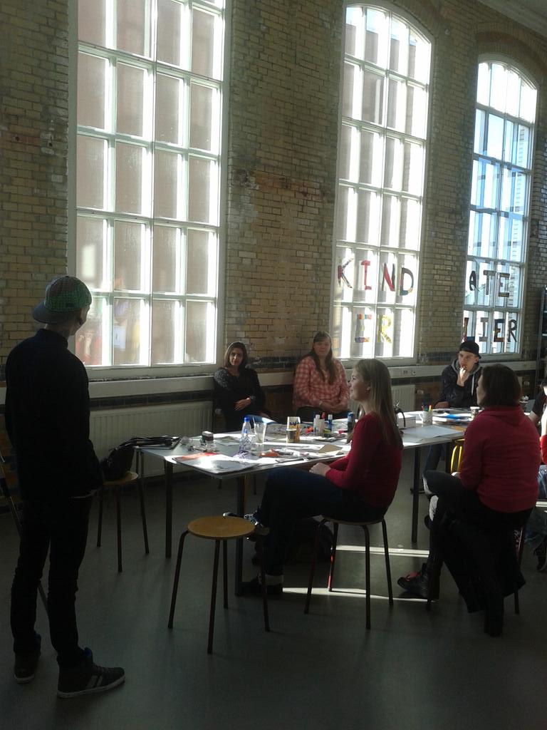 Weer een goeie dag in Gouda voor deelnemers <a href="/TraverseRdam/">De Traverse</a> . En wat een mooie leslocatie  #Cultuurhuis