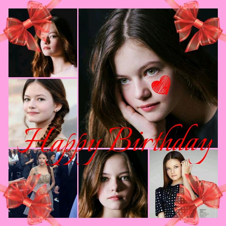  I wish you a Happy Birthday Mackenzie Foy 