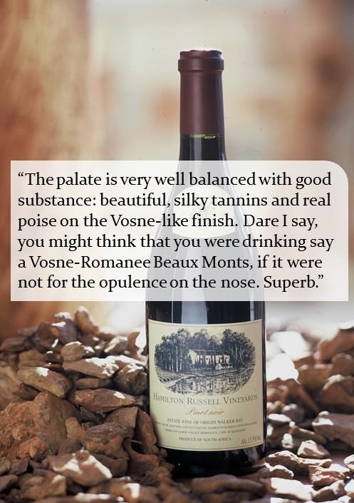 hnwines's tweet photo. More on that 94 point @Wine_Advocate review of Hamilton Russell's Pinot Noir 2013. @OliveHR http://t.co/w5lzSxcCys