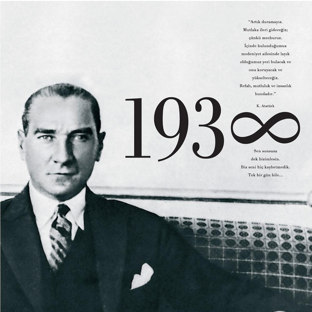 Sen rahat uyu Atam. Ümidin senin gençlerinde olsun. #10Kasım