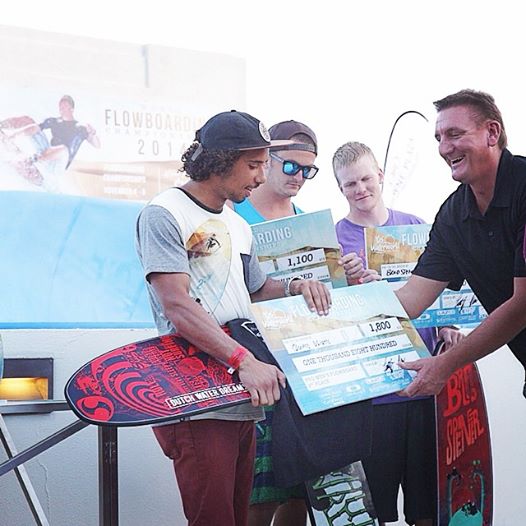 Our pro rider <a href="/QuincyVlijtig/">Quincy Vlijtig</a> became 2nd at the World Flowboarding Championships! Dutch Water Dreams is proud!