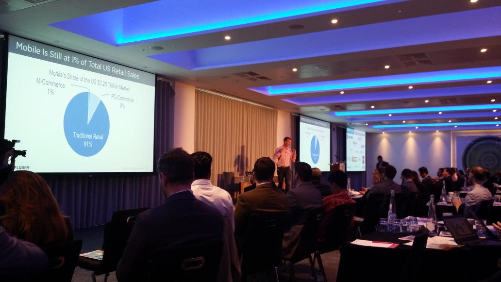 WaissHashemi's tweet photo. Richard Firminger talking about "insight &amp;opportunities in the mobile age" http://t.co/SMn2WHXtsH