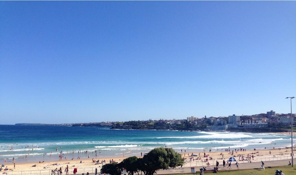 Lovely day down in #Bondi today