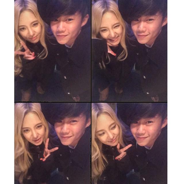 792_sol's tweet photo. [Hyostagram] With지빈~~>,< by watasiwahyo http://t.co/OChdn0ox3D