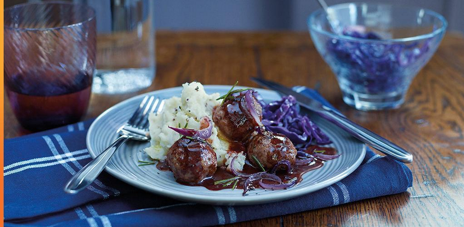 sainsburys's tweet photo. Our TtD meatballs are made with premium British beef. The only question is - pasta or mash? http://t.co/VkvXEi8cgv http://t.co/Y1AQzqsdEa